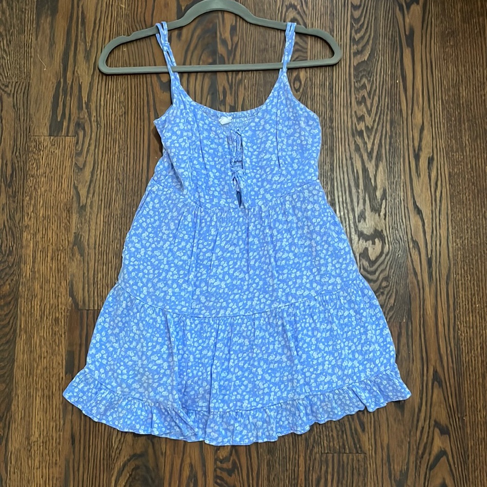 Blue sundress